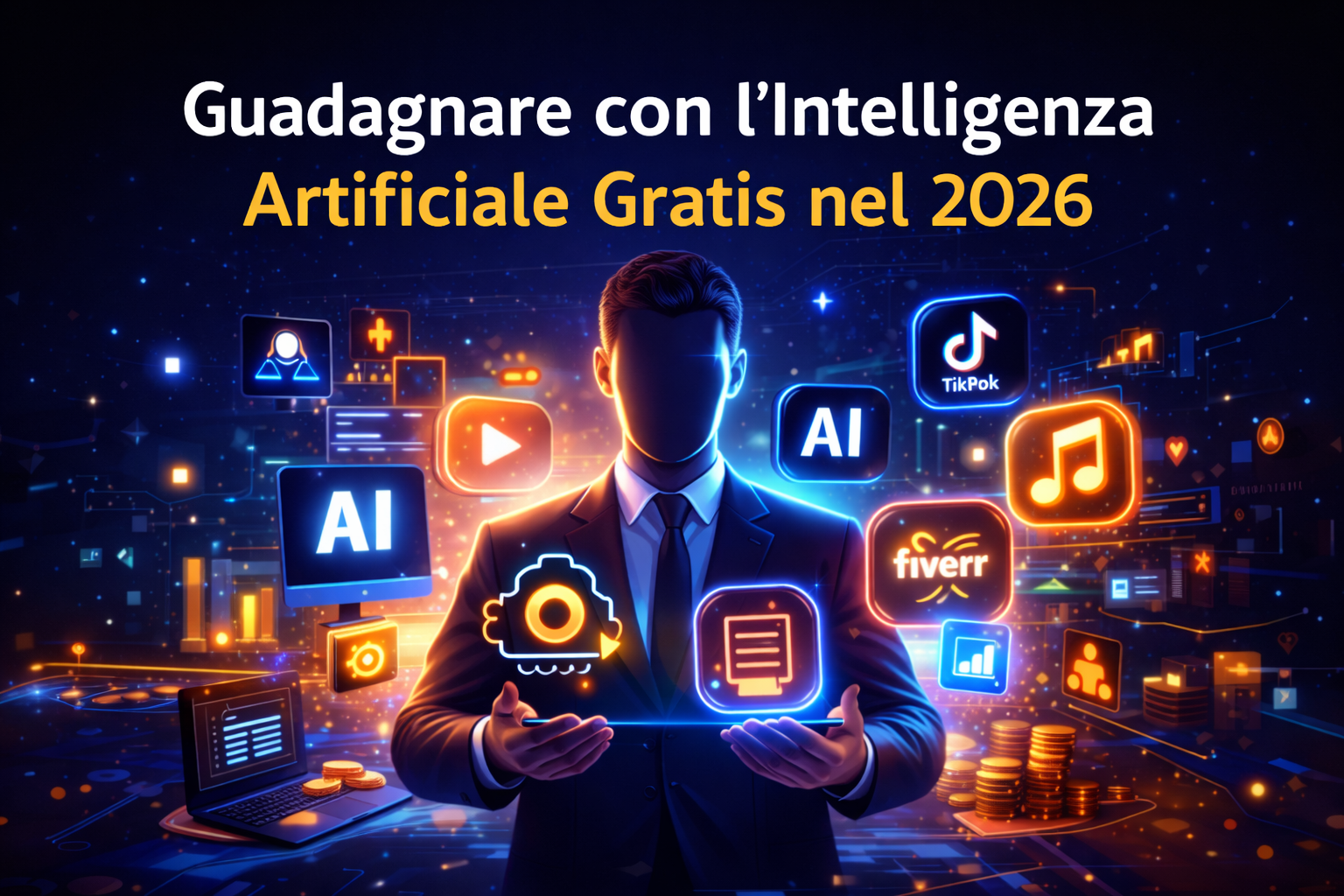 Come Usare l’Intelligenza Artificiale per Guadagnare: 9 Metodi Reali
