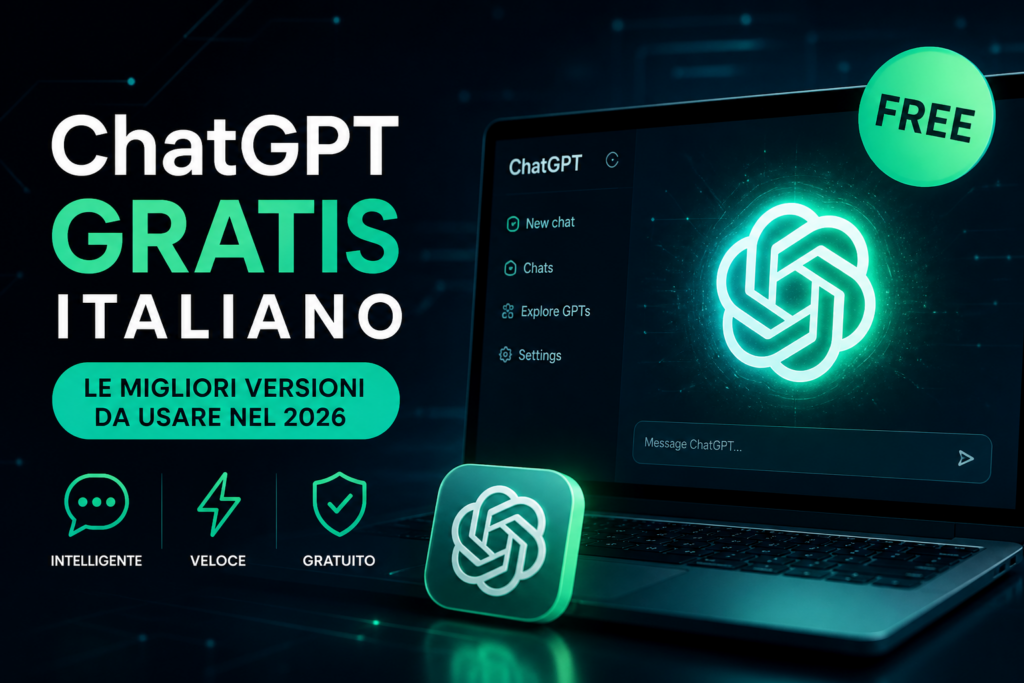 ChatGPT gratis italiano online nel 2026